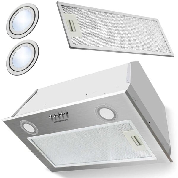 Kuhinjska napa za ispod ormarića 60 cm INOX BE-50