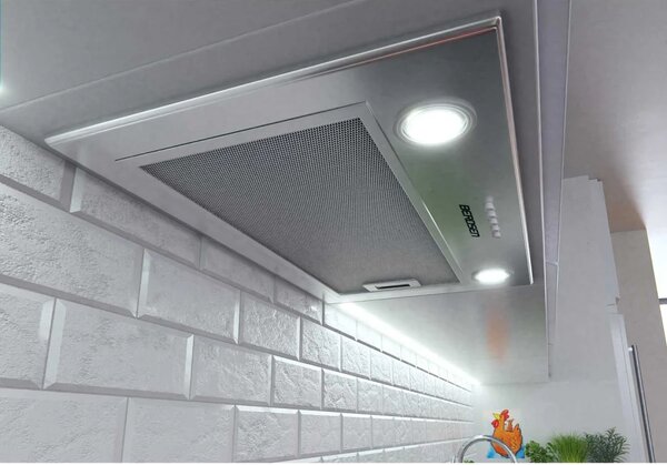 Kuhinjska napa za ispod ormarića 60 cm INOX BE-50