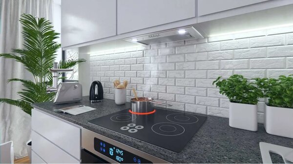 Kuhinjska napa za ispod ormarića 60 cm INOX BE-50