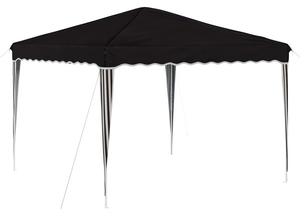 Rastezljivi šator za zabave 288 x 288 x 245 cm Crna - Crna / 288 x 288 x 245 cm