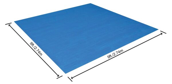 Vrtna prostirka za bazen 244 cm/8 ft BESTWAY 274 x 274 cm, PKR_16820