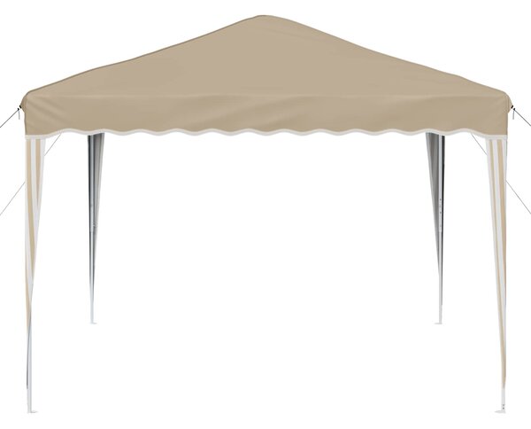 Rastezljivi šator za zabave 288 x 288 x 245 cm Krem - Krem / 288 x 288 x 245 cm