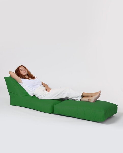 Atelier Del Sofa Vreća za sjedenje, Siesta Sofa Bed Pouf - Green