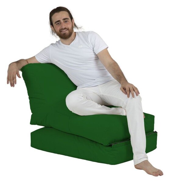 Atelier Del Sofa Vreća za sjedenje, Siesta Sofa Bed Pouf - Green