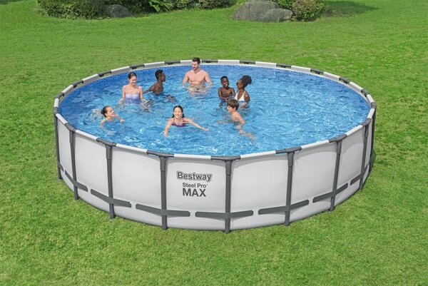 Bazen s okvirom 6 m 610 x 132 cm SteelPRO BESTWAY