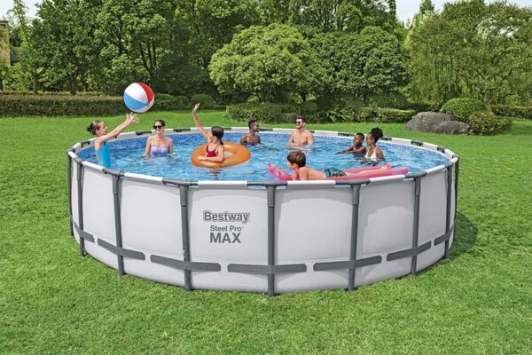 Bazen s okvirom 6 m 610 x 132 cm SteelPRO BESTWAY