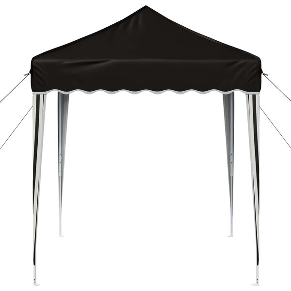 Rastezljivi šator za zabave 195 x 195 x 245 cm Crna - Crna / 195 x 195 x 245 cm