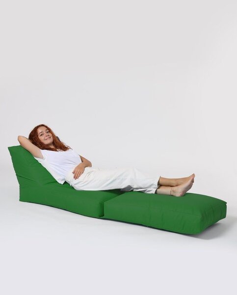 Atelier Del Sofa Vreća za sjedenje, Siesta Sofa Bed Pouf - Green