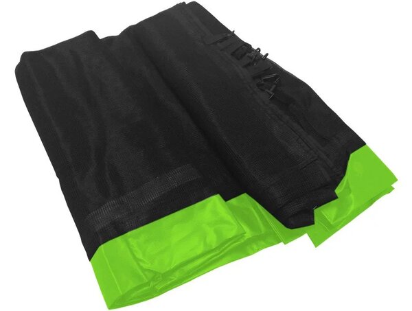 SkyRamiz Zelena zaštitna mreža za vrtni trampolin 305 cm/10 stopa 6 tunela za stupove