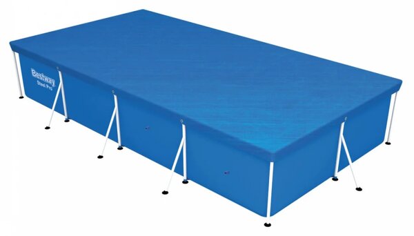 Poklopac 410x226cm za bazen s okvirom od čelika 400x211x81cm BESTWAY