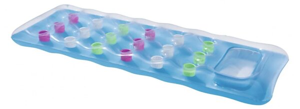 Napuhavački madrac za plažu plavi 188x71cm BESTWAY + prozirni prozor, plava