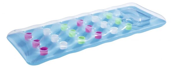 Napuhavački madrac za plažu plavi 188x71cm BESTWAY + prozirni prozor, plava