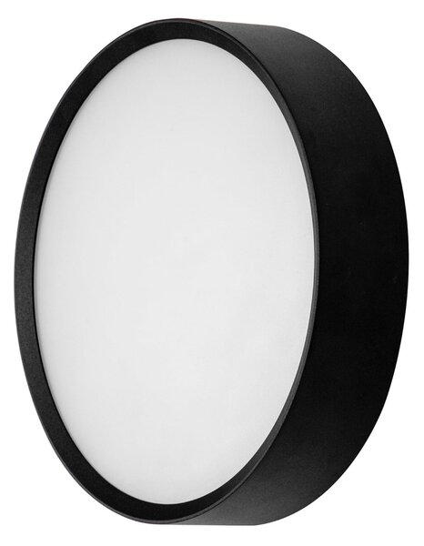 BRUMBERG EYE Open vanjska zidna LED svjetiljka, crna, CCT, IP65, Crno, Područje hodnika, Aluminij