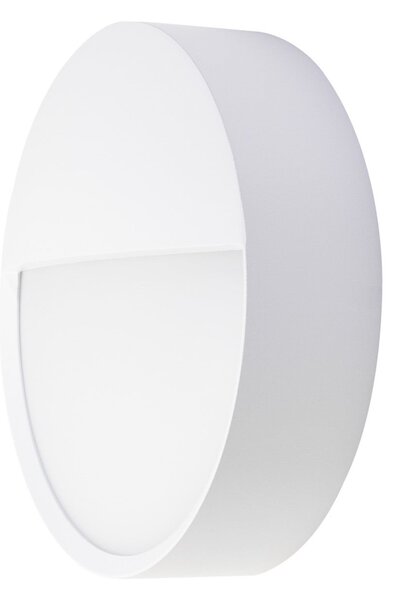 BRUMBERG EYE LED vanjska zidna svjetiljka, poluotvorena, bijela, CCT, IP65, Bijela, Područje hodnika, Aluminij