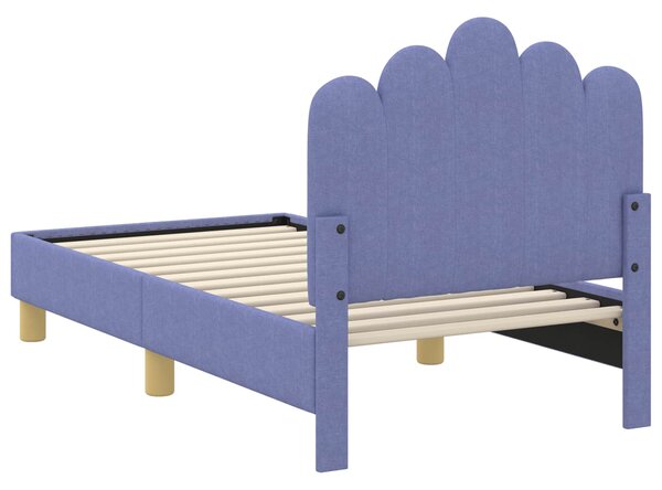 Okvir kreveta za malu djecu s naslonom Traper plava 70 x 140 cm - Plava / 70 x 140 cm