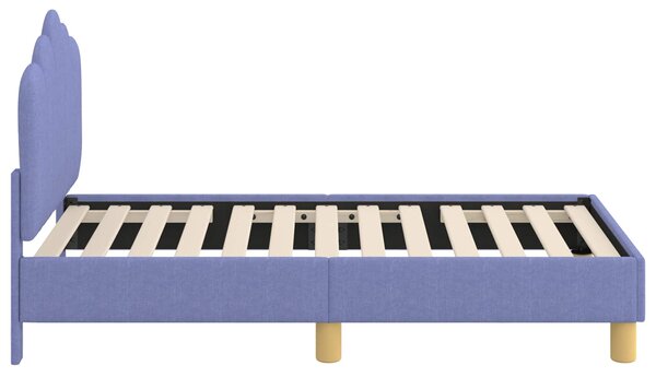 Okvir kreveta za malu djecu s naslonom Traper plava 70 x 140 cm - Plava / 70 x 140 cm