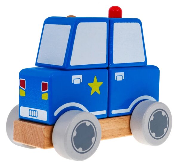 Drveni policijski automobil