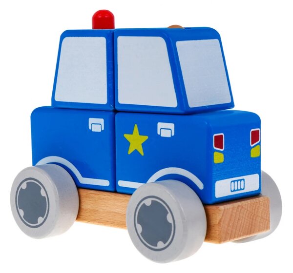 Drveni policijski automobil