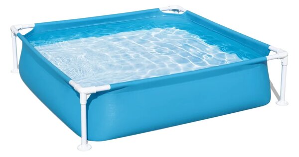 Vrtni bazen s okvirom za djecu 2+ BESTWAY Kvadratni 122x122x30,5 cm