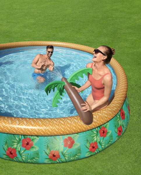 Tropski dječji bazen s tušem 457x84cm 15ft Bestway