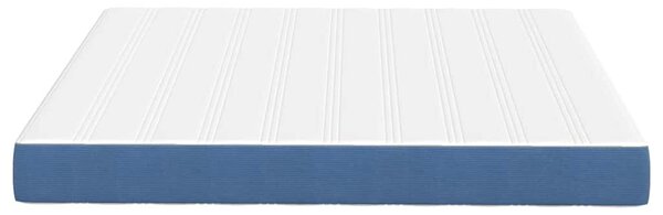 Madrac s madracem Plava 180 x 200 cm tkanina - Plava / 180 x 200 cm