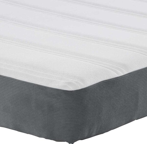 Madrac s madracem Siva 120 x 190 cm tkanina - Siva / 120 x 190 cm