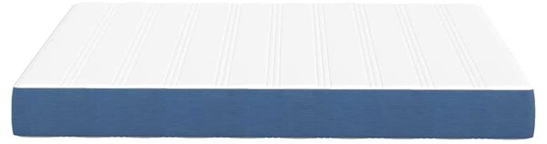 Madrac s madracem Plava 140 x 190 cm tkanina - Plava / 140 x 190 cm