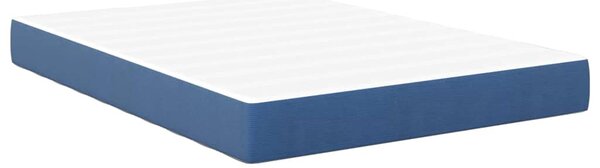 Madrac s madracem Plava 140 x 190 cm tkanina - Plava / 140 x 190 cm
