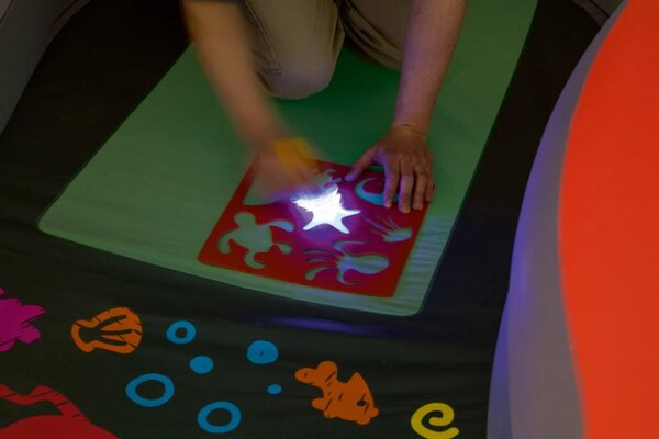 Bazen Doodle Glow 280x157x46cm BESTWAY