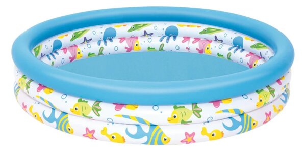 Napuhani bazen za djecu s ribicama BESTWAY 122x25cm