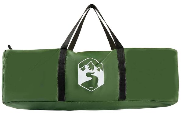 Šator s nadstrešnicom Zelena 243 x 243 x 251 cm tkanina - Zelena / 243 x 243 x 251 cm