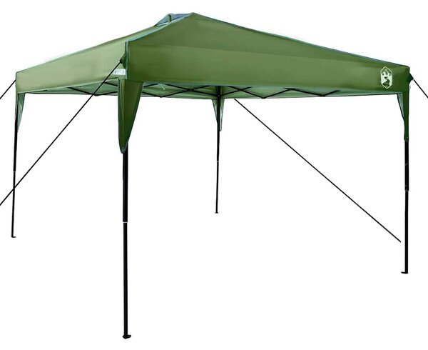Šator s nadstrešnicom Zelena 290 x 290 x 251 cm tkanina - Zelena / 290 x 290 x 251 cm