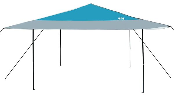 Šator s nadstrešnicom Plava 395 x 395 x 251 cm tkanina - Plava / 395 x 395 x 251 cm