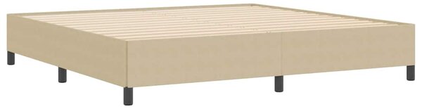 Krevet s opruga kutije Siva zelena 200 x 200 cm Kordura tekstil - Zelena / 200 x 200 cm