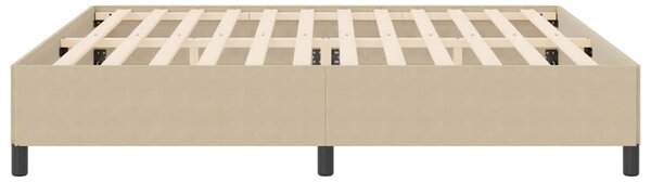 Krevet s opruga kutije Siva zelena 200 x 200 cm Kordura tekstil - Zelena / 200 x 200 cm