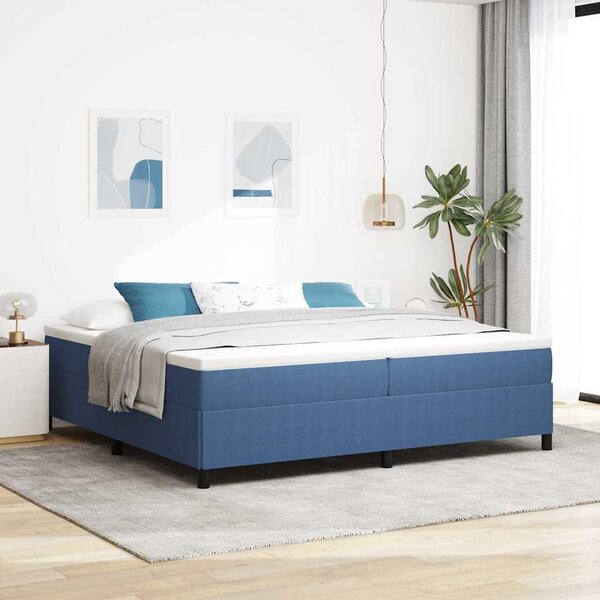 Krevet s opruga kutije Plava 200 x 200 cm Kordura tekstil - Plava / 200 x 200 cm