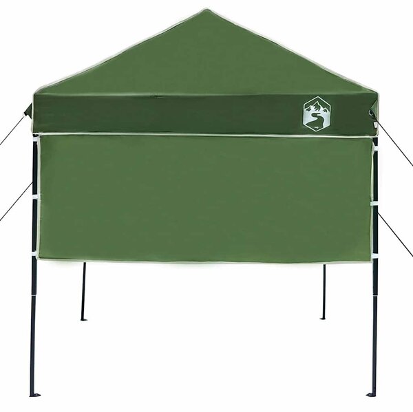 Šator s nadstrešnicom Zelena 194 x 194 x 251 cm tkanina - Zelena / 194 x 194 x 251 cm