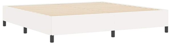 Krevet s opruga kutije Krem 200 x 200 cm Kordura tekstil - Krem / 200 x 200 cm