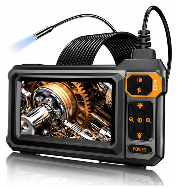 Žičana endoskopska inspekcijska kamera s 8 LED dioda LCD 4,3'' IP67