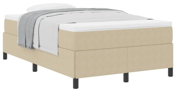 Krevet s opruga kutije Siva zelena 120 x 190 cm Kordura tekstil - Zelena / 120 x 190 cm
