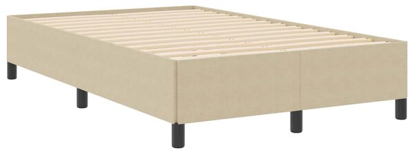Krevet s opruga kutije Siva zelena 120 x 190 cm Kordura tekstil - Zelena / 120 x 190 cm