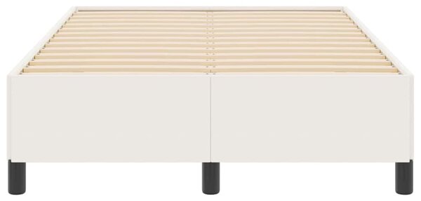 Krevet s opruga kutije Krem 120 x 190 cm Kordura tekstil - Krem / 120 x 190 cm