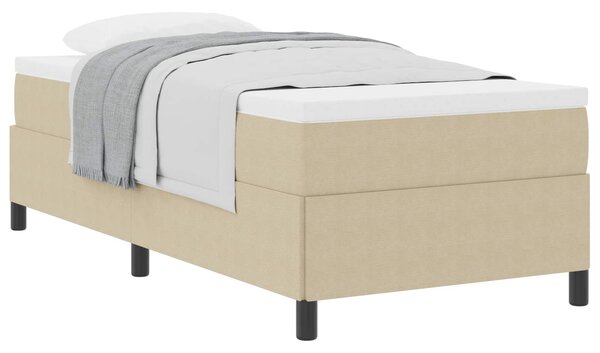 Krevet s opruga kutije Siva zelena 80 x 200 cm Kordura tekstil - Zelena / 80 x 200 cm