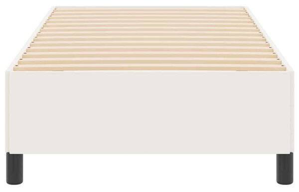 Krevet s opruga kutije Krem 100 x 200 cm Kordura tekstil - Krem / 100 x 200 cm