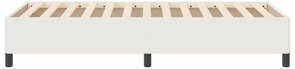 Krevet s opruga kutije Krem 100 x 200 cm Kordura tekstil - Krem / 100 x 200 cm