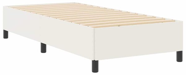 Krevet s opruga kutije Krem 100 x 200 cm Kordura tekstil - Krem / 100 x 200 cm