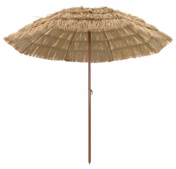 Suncobran za plažu Prirodna 255 x 255 x 255 cm - Smeđa / 255 x 255 x 255 cm