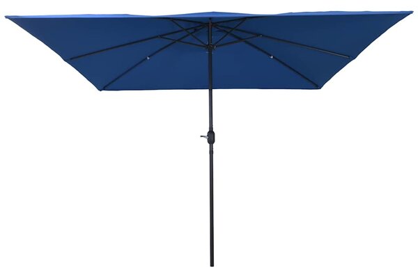 Vrtni suncobran Azurnoplava 295 x 295 x 245 cm - Plava / 295 x 295 x 245 cm
