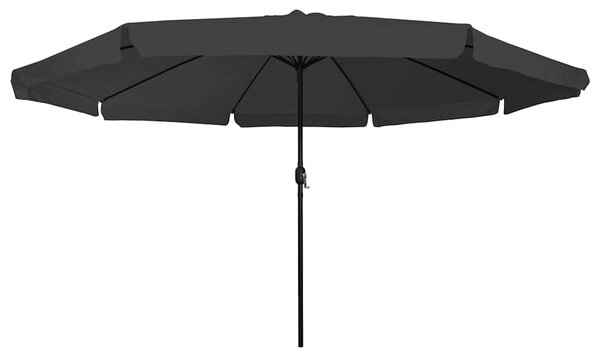 Vrtni suncobran Antracit 394 x 394 x 248 cm Poliester i čelik - Antracit / 394 x 394 x 248 cm