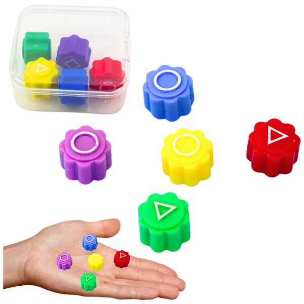 Kockice za igranje arkadnih igara Gonggi Hacele Squid Games, kutija od 5 komada A